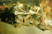 Anders Zorn brodbaket oil painting artist